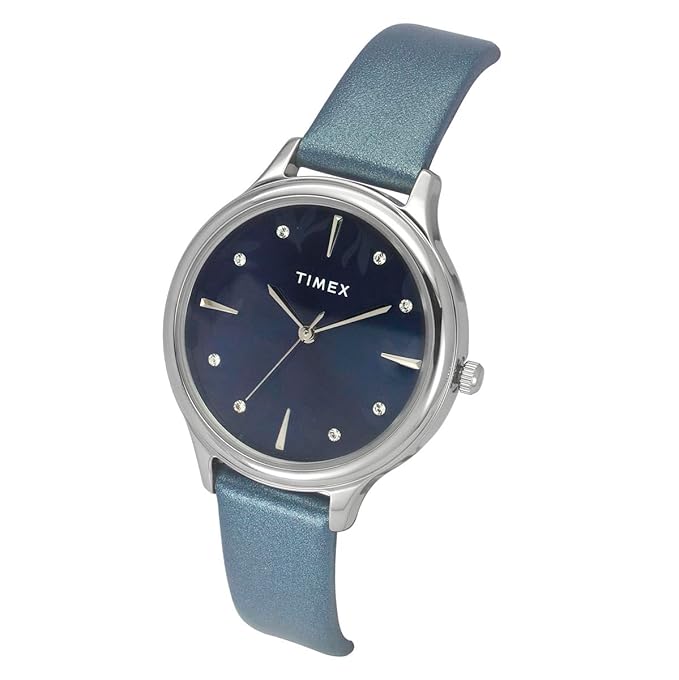 TIMEX Women Blue Round Dial Analog Watch - TWTL12108
TWTL12108