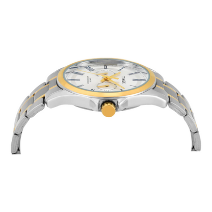 Timex Men Silver Round Analog Dial Watch - TW000X134