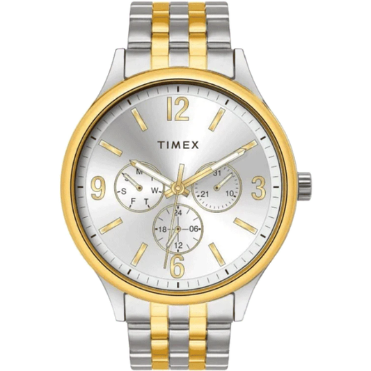 Timex Arabic and markers Silver Dial Men's Watch TWEG18441