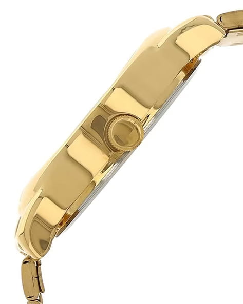 Titan Analog with Day and Date Champagne Dial Metal Strap watch for Men