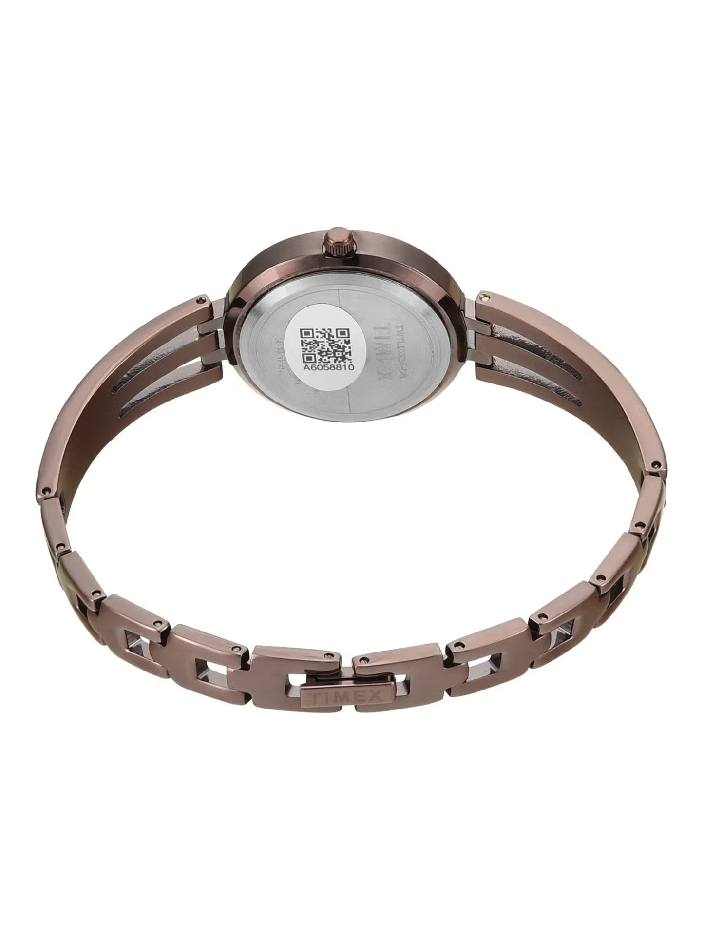 Timex Women Brown Round Analog Brass Dial Watch - TWTL10313