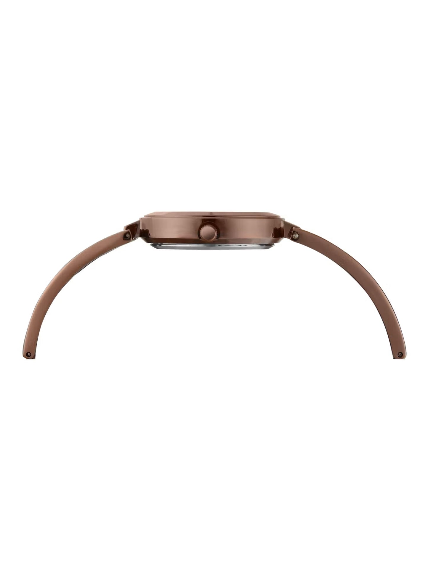Timex Women Brown Round Analog Brass Dial Watch - TWTL10313