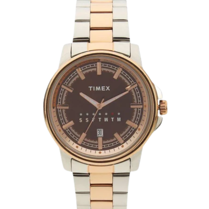 Timex TWEG17206 Brown Metal Analog Watch for Men