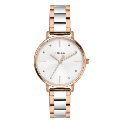 Timex Silver Dial Women's Watch - TWEL15825