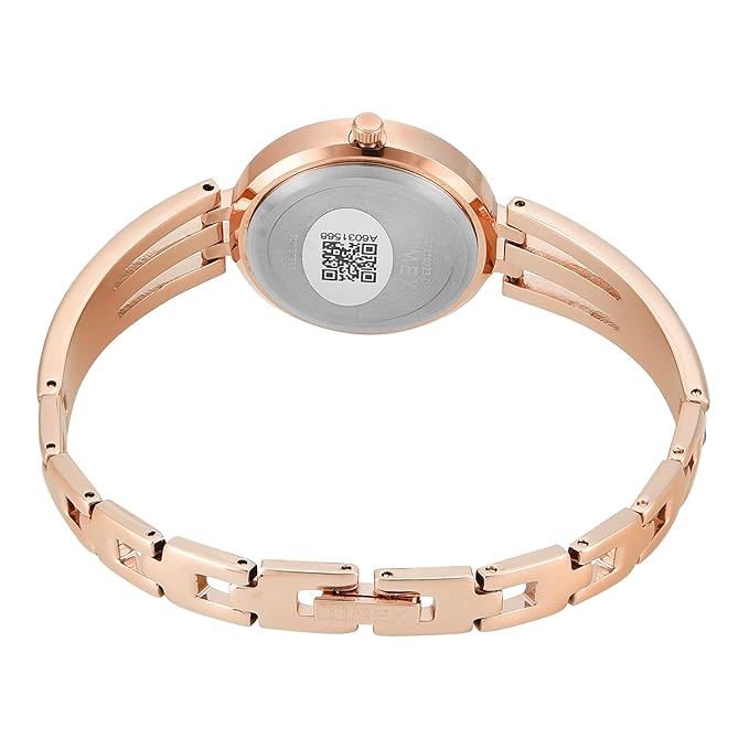 Trendline Women Quartz Pink Dial Analog Brass Watch TWTL10323
