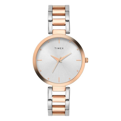 Timex Silver Dial Women's Watch - TW000X278