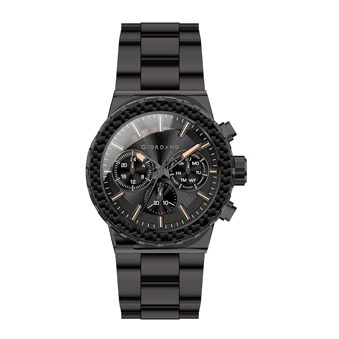 Giordano Analog Black Dial Men's Watch-1779-22