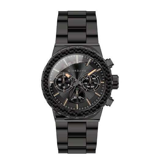 Giordano Analog Black Dial Men's Watch-1779-22