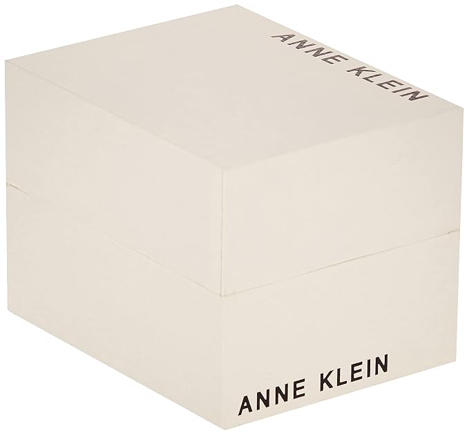 Anne Klein Women's Premium Crystal Accented Mesh Bracelet Watch