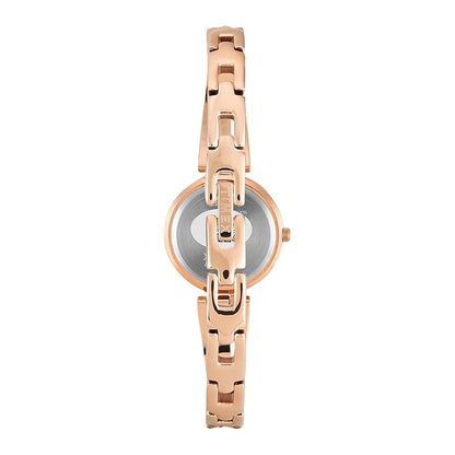 Trendline Women Quartz Pink Dial Analog Brass Watch TWTL10323