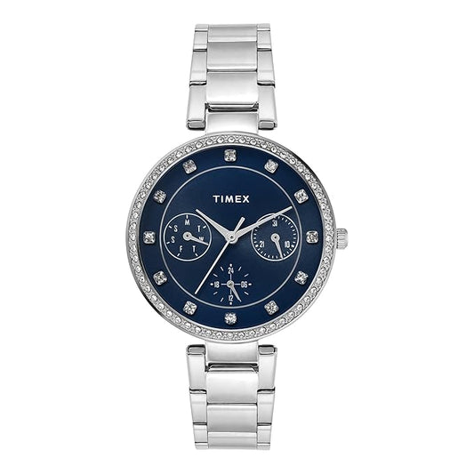 Timex Blue Dial Women's Watch - TWEL18729