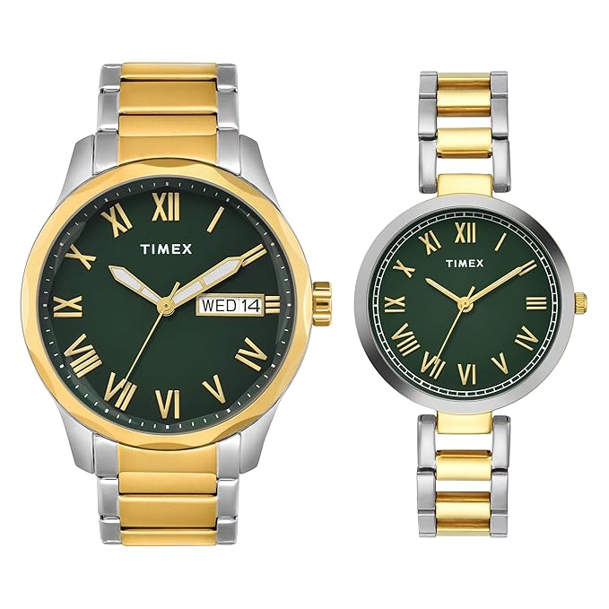 Timex TW00PR340 Analog Watch For Couple.
