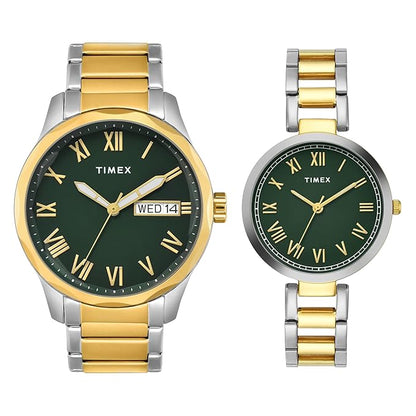 Timex TW00PR340 Analog Watch For Couple.