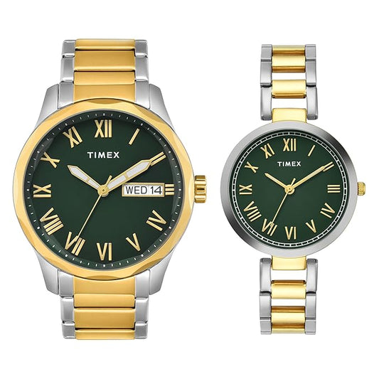 Timex TW00PR340 Analog Watch For Couple.