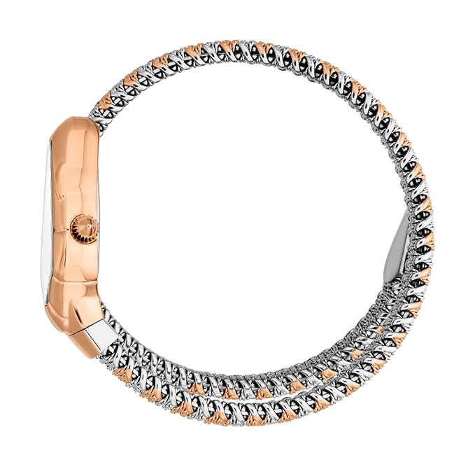 Just Cavalli Fiamma Snake-Textured Wrap-Around Women's Watch JC1L426M0065