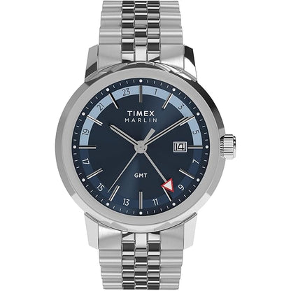 TIMEX Marlin Blue Round Dial Analog Men's Watch - TW2Y47600UJ