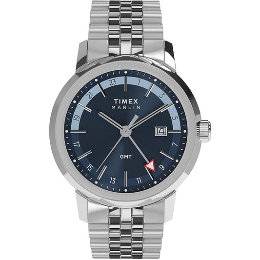 TIMEX Marlin Blue Round Dial Analog Men's Watch - TW2Y47600UJ