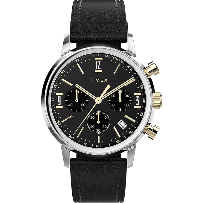 TIMEX Marlin Black Round Dial Analog Men Watch - TWEG26715