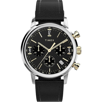 TIMEX Marlin Black Round Dial Analog Men Watch - TWEG26715