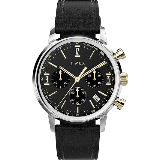 TIMEX Marlin Black Round Dial Analog Men Watch - TWEG26715