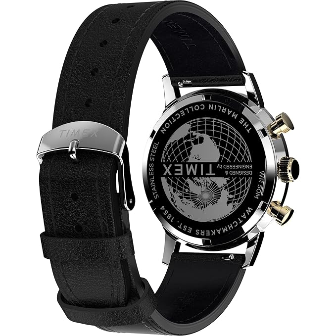 TIMEX Marlin Black Round Dial Analog Men Watch - TWEG26715