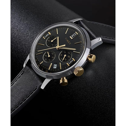 TIMEX Marlin Black Round Dial Analog Men Watch - TWEG26715