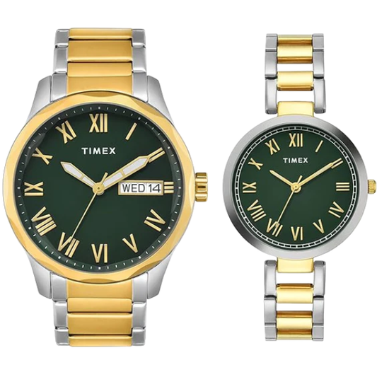 Timex TW00PR340 Analog Watch For Couple.