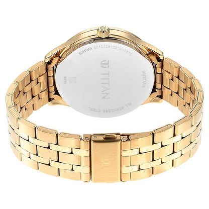 Opulent Silver Dial Multifunction Watch for Men