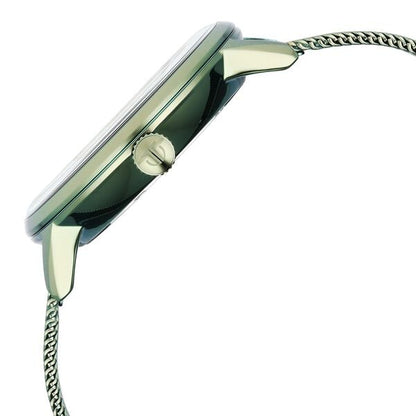 Titan Modern Classics Green Dial Quartz Multifunction Stainless Steel Strap Watch for Men