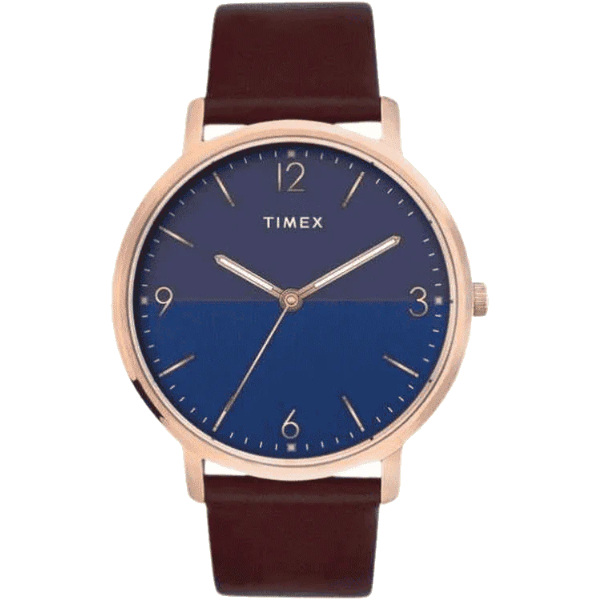Timex Nexus Blue Dual finish Dial Analog Men's Watch - TW0TG8030