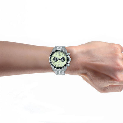 A4B033X1 Neon Lime Chronograph Watch