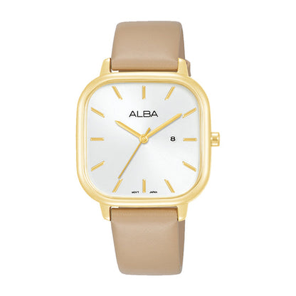 AH7BZ6X1 Moonstone White Ladies Watch