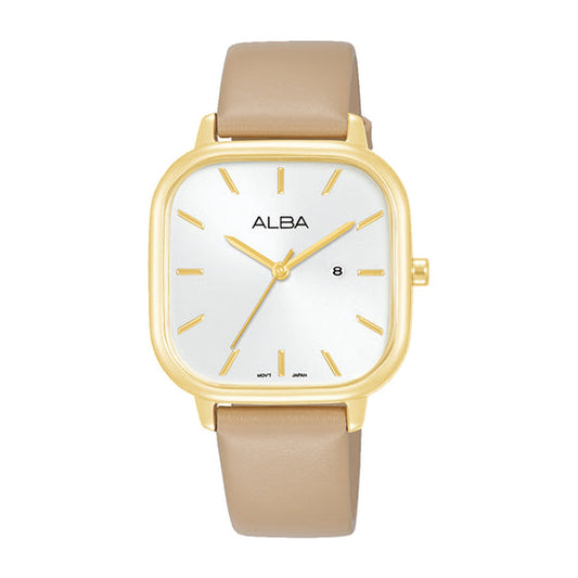 AH7BZ6X1 Moonstone White Ladies Watch
