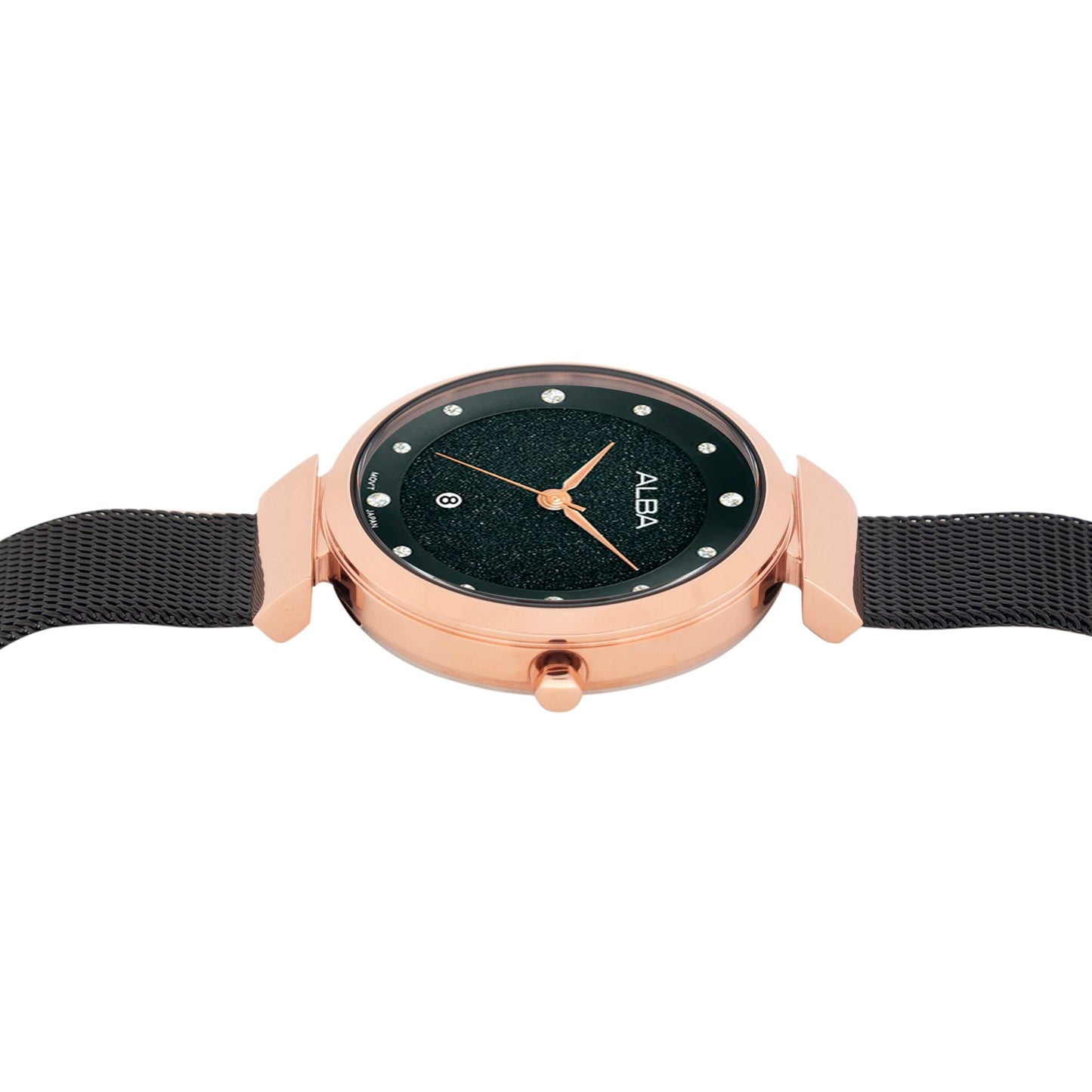 ALBA Black Shimmer Ladies Watch AH7BZ8X1