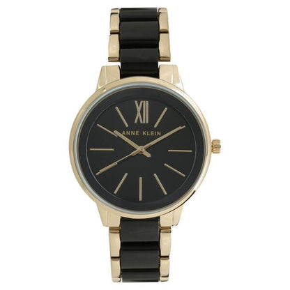 Anne Klein Quartz Analog Black Dial Ceramic Strap Watch for Women