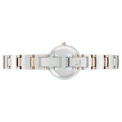 Anne Klein Quartz Analog Blue Dial Metal Strap Watch for Women