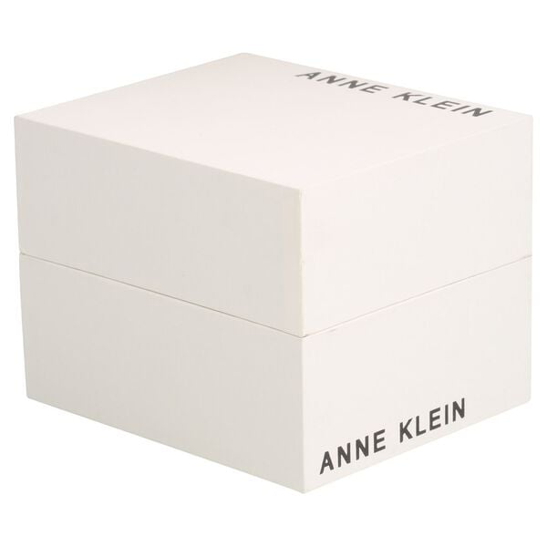 Anne Klein Quartz Analog Pink Dial Ceramic Strap Watch for Women