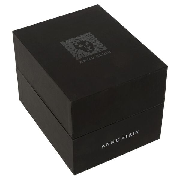 Anne Klein Quartz Analog Black Dial Two Toned Metal Strap Watch For Women