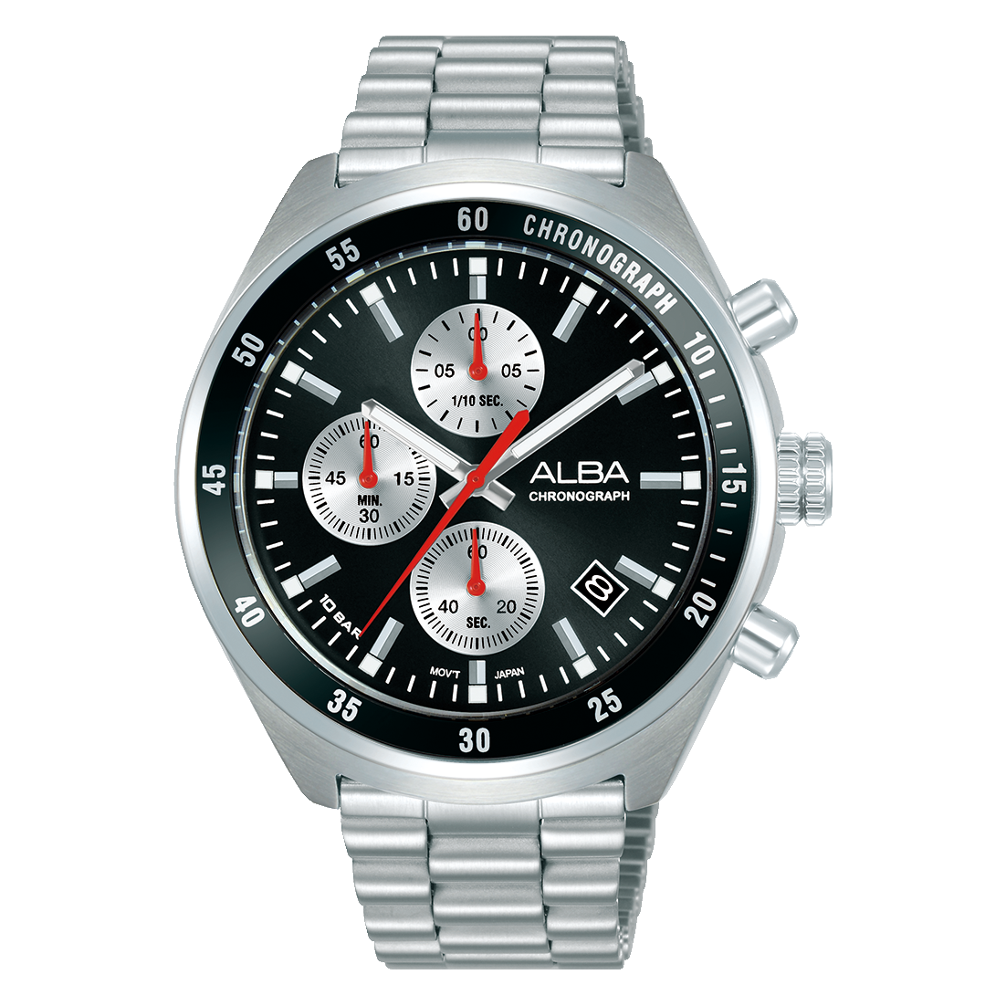ALBA Active Quartz Chronograph Men 43 mm AM3A33X1