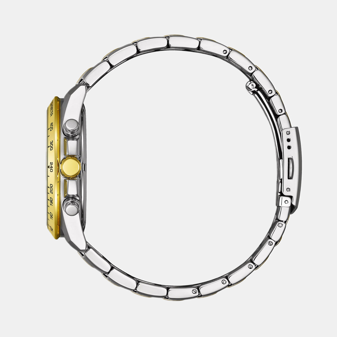 Men Quartz Green Dial Chronograph Stainless Steel Watch AN8234-58X