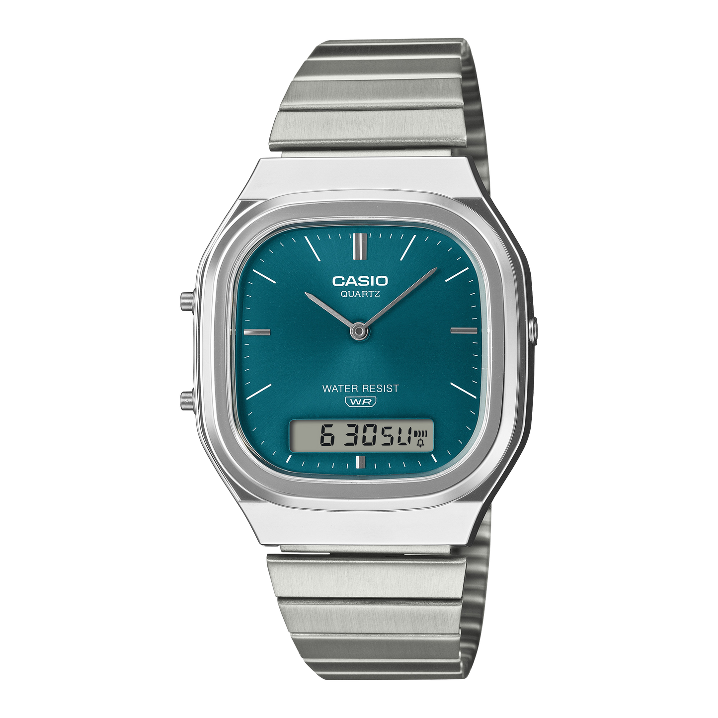 WW3124 Casio Vintage Dual Time Chain Watch AQ-240E-3ADF