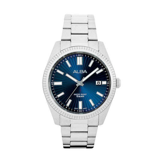 AS9S69X1 Midnight Blue Textured Dial Watch