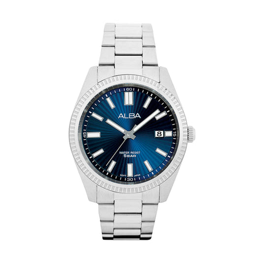 AS9S69X1 Midnight Blue Textured Dial Watch