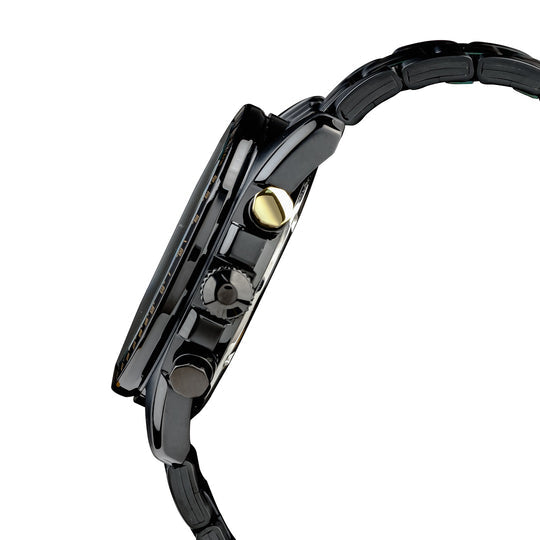 A4B013X1 Black Dial Chronograph Watch