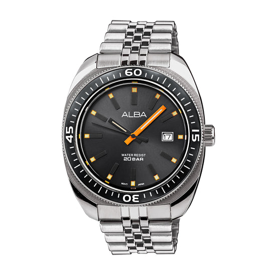 AS9T87X1 Davy's Grey Dial Quartz Watch