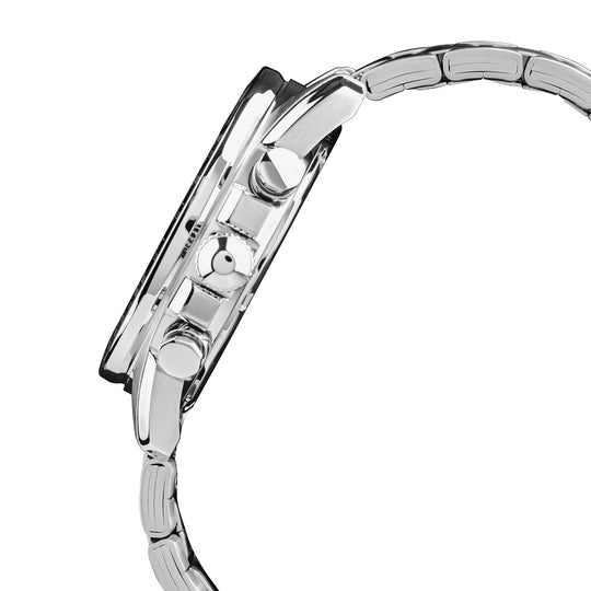 A4B017X1 Navy Blue Dial Chronograph Watch