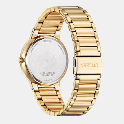 Hyperion Men Quartz Green Dial Analog Stainless Steel Watch BI5123-52X