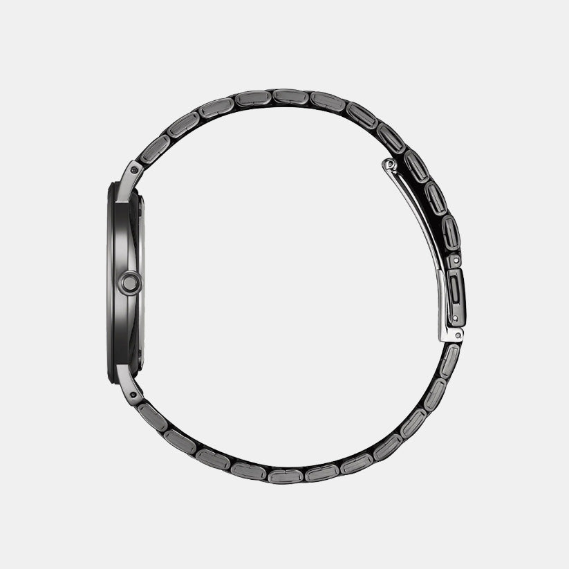 Men Quartz Grey Dial Analog Stainless Steel Watch BI5127-51H