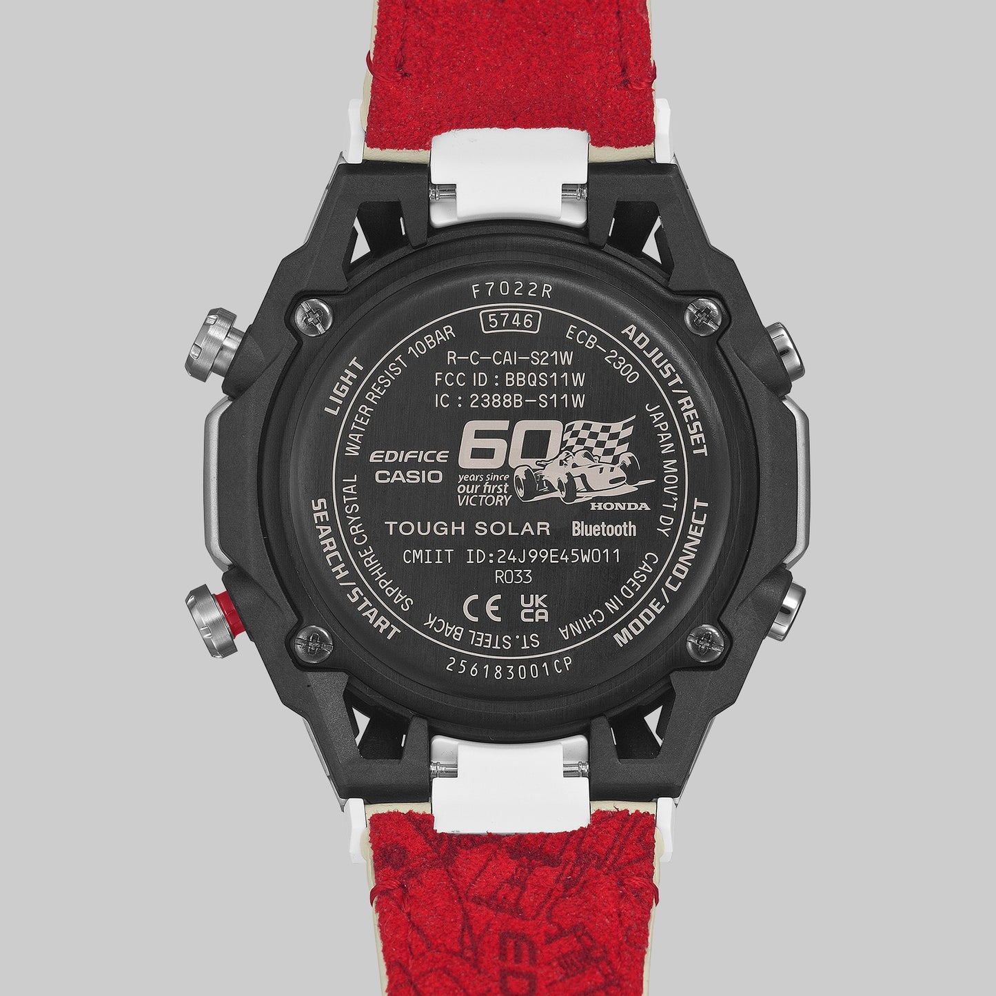 EDIFICE Honda Special Edition of the 60th Anniversary of the First Victory in F1 EDIFICE SOSPENSIONE ECB-2300HR-1A