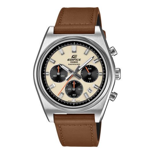 CASIO EDIFICE EFB-730L-7AVUDF Beige Dial Unisex Watch ED690